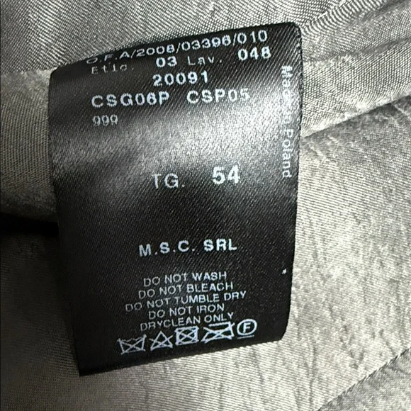 Giorgio Armani Men's Black Leather Jacket - Picture 8 of 10